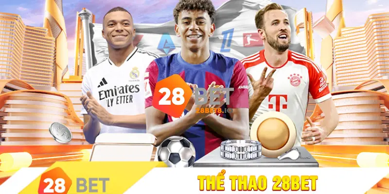 Cá cược thể thao là sảnh chơi được yêu thích hàng đầu tại 28BET